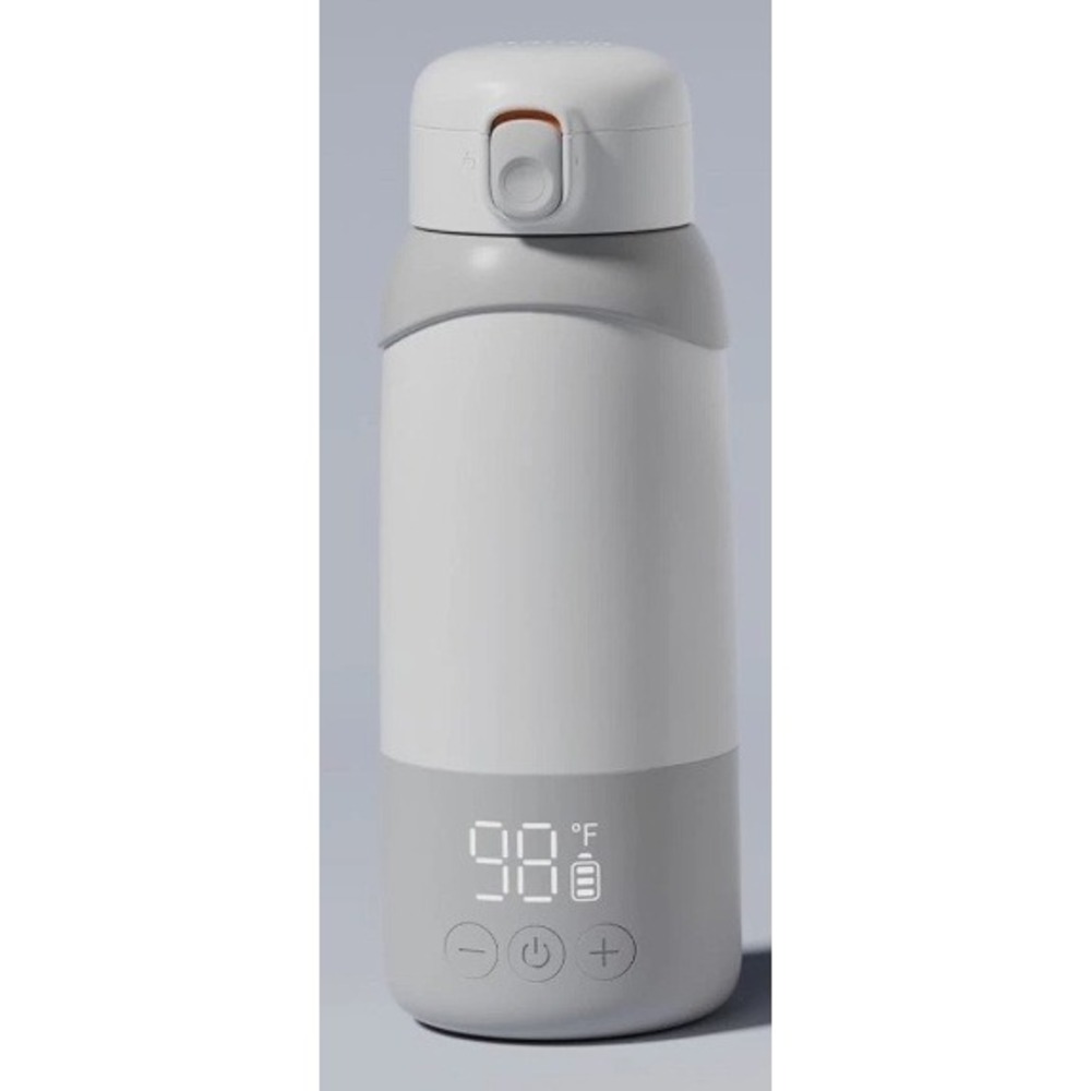 BOLOLO Portable Milk Warmer Pro, Cordless Fast Charging Detachable Bottle 17.5OZ